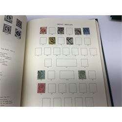 Mostly Queen Elizabeth II Great Britain and Isle of Man stamps including mint examples, housed in various albums, stockbooks and loose, in one box