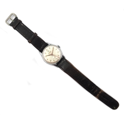  Roamer Calendar antimagnetic gentleman's wristwatch manual wind, on leather strap  