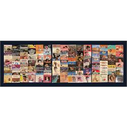 Great British and World stamps including two Queen Victoria penny black stamps, both with black MX cancels, King George V seahorse stamp,  World stamps including Austria, Belgium, Cyprus, Finland, France, Gibraltar, Italy, Hong Kong etc, in two albums and loose and a small number of mixed coins