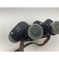 Pair of Asahi Pentax Prism binoculars, a pair of Dolland binoculars, other binoculars, including cased examples and a Miranda Pro 3 tripod