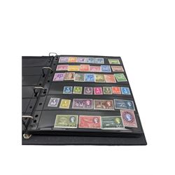 Mostly King George VI and Queen Elizabeth II Commonwealth or Empire stamps, including QEII British Solomon Islands, Pitcairn Islands, Seychelles, Sierra Leone, Mauritius, Guernsey etc, KGVI Turks and Caicos Islands, Falkland Islands Dependencies etc, mixture of mint and used values with some higher values