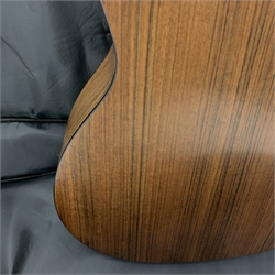  Eastman model AC222CE-OV acoustic/electric guitar, serial no. 14855634, with ovangkol back and sides and spruce top, bears maker's label and manuscript label 'York Rose inlay by Geoff Hall Luthier 2020', L103.5cm, certificate of authenticity, in soft carrying case  