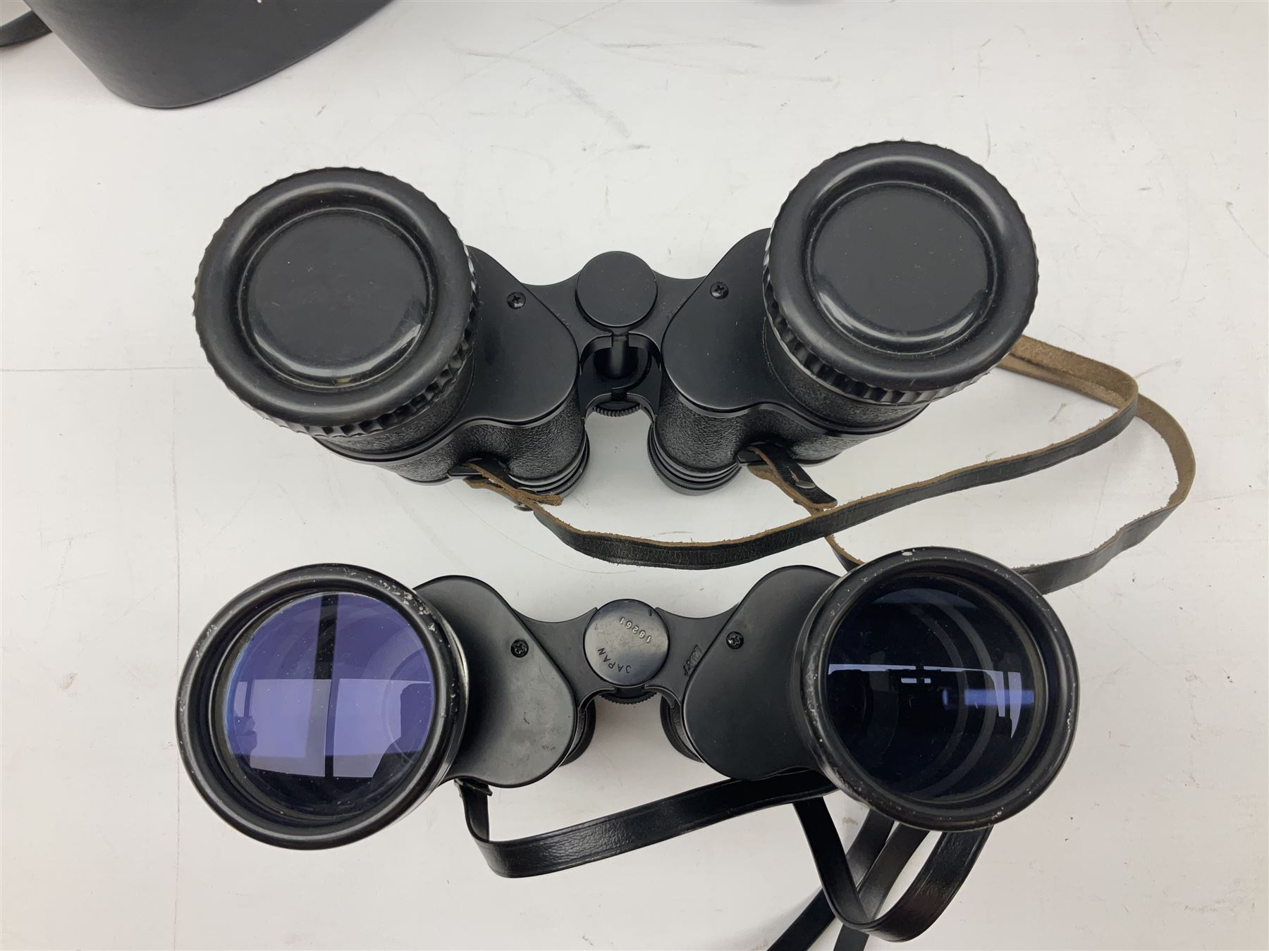Six cased pairs of Pentax binoculars, comprising 10x50 Field, no. 604, Asahi 7x50, Asahi 10x50, Asahi 8x40, Asahi 16x50,  Asahi 10x50 No. 62611
