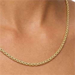 Fope 18ct gold necklace, with lobster clasp, London import mark 1997