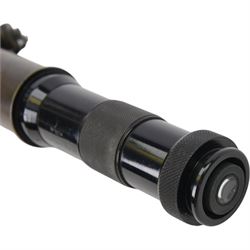  Ottway & Co military sighting scope in a case inscribed 'W.Ottway & Co Ltd 1916 Power 6', together with another Ottoway sighting scope 