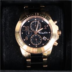 Collection of chronograph quartz wristwatches including three Michael Kors, two Links of London and two Thomas Sabo and Lorus, digital Michael Kors and Gard Pro Health Smartwatch 2 and four other quartz watches including Guinness, Links of London, Kamazzo Paris and a Hilfiger, mostly boxed