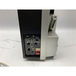 Elmo ST-1200 sound film projector, with instruction manual and black carrying case