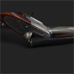 SHOTGUN CERTIFICATE REQUIRED - Stephen Grant Shotgun & Sons, 12 bore sidelock ejector side by side double barrel shotgun with 71cm (28