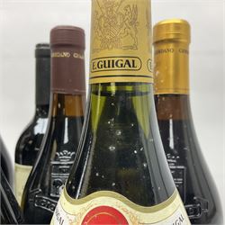 Mixed wine, including Giordano, 2006, Piemonte, E.Guigal 2011 Cotes du Rhone, Chateau Des Loges, 2011, Brouilly, etc, various content and proof  (10)
