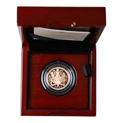 Queen Elizabeth II 2022 gold proof full sovereign coin, cased and boxed with certificate ...