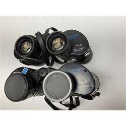 Eleven pairs of Swift binoculars, to include Greens 8x40, Saratoga 8x40, two pairs of Newport Mk II 10x50, Newport 10x50, Saratoga Mk II 8x40, Audubon 8.5x44, etc, 