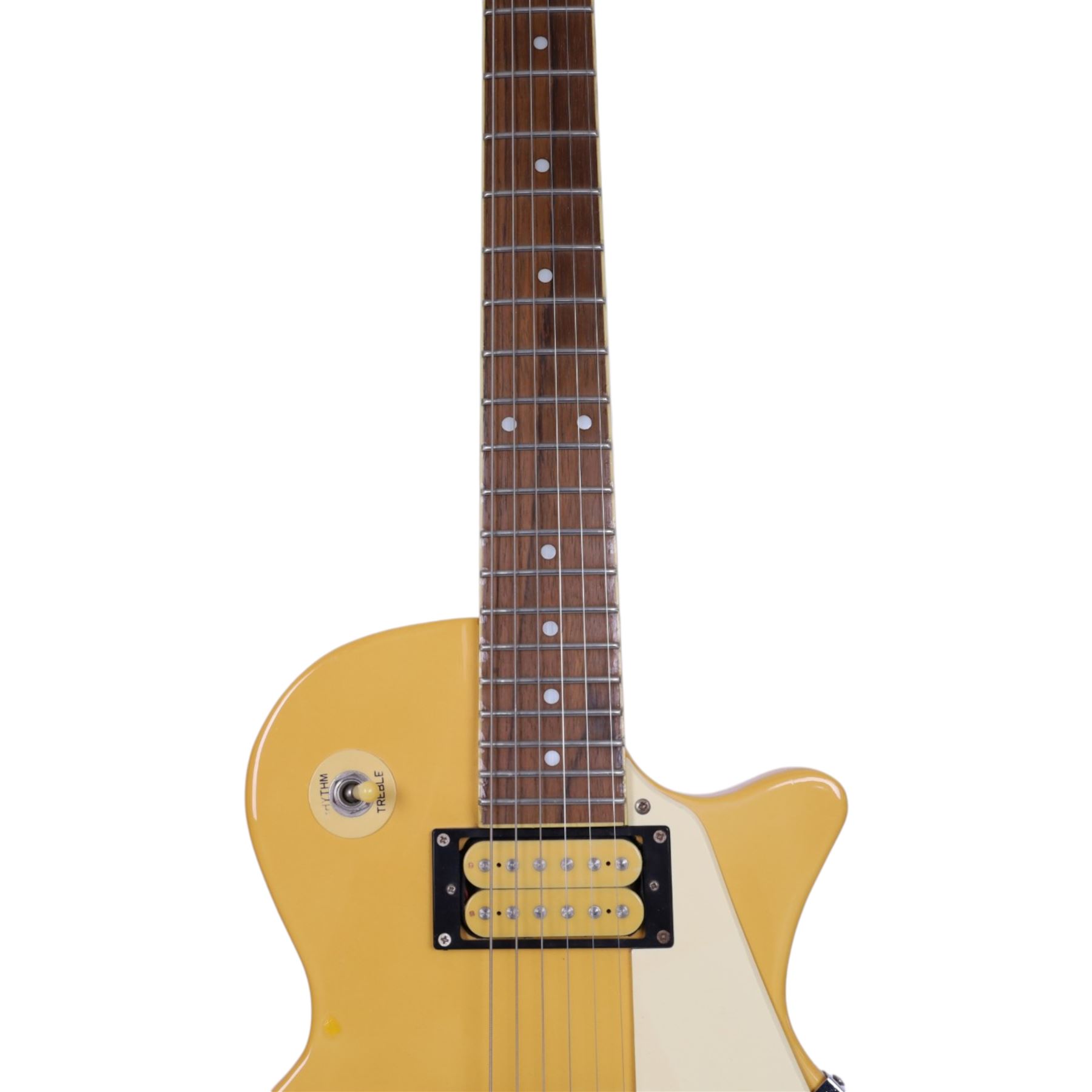 Tanglewood Sabre TSE-401 six-string electric guitar in ochre, L100cm 