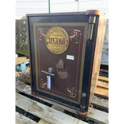 Milner’s - 19th century patent fire resisting cast iron safe, with key - THIS LOT IS TO BE COLLECTED BY APPOINTMENT FROM DUGGLEBY STORAGE, GREAT HILL, EASTFIELD, SCARBOROUGH, YO11 3TX