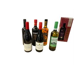 Mixed alcohol; including Cockburn's special reserve, honey mead, Wairau Cove Merlot etc, various contents and proof 