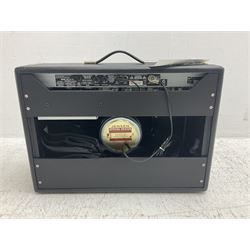 Fender Deluxe Reverb combo amplifier; model 65 Deluxe; type PR-239; 100 watts; made in USA; serial no.AC122232; L61cm; with cover