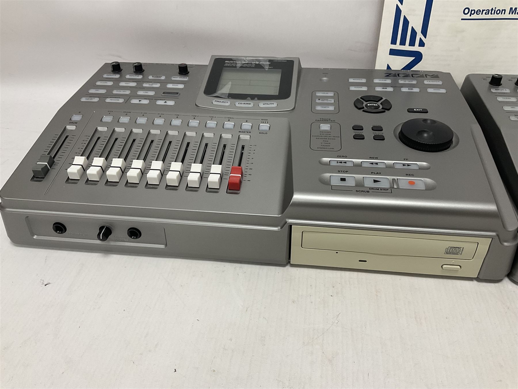Two Zoom MRS-802 MultiTrak Recording Studios