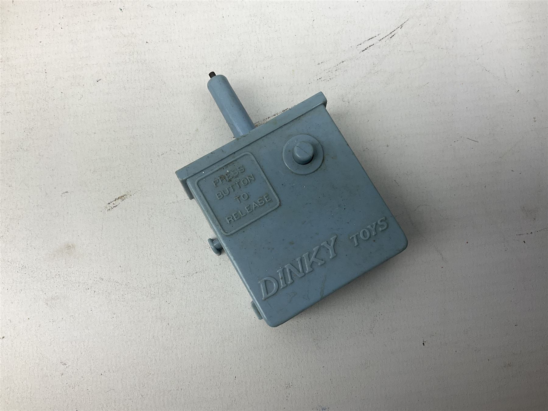 Unboxed and playworn die-cast models of TV/Film interest by Corgi including Green Hornets Black Beauty, two Batmobiles, James Bond Aston Martin DB5, Saints Volvo P1800 etc; two Matchbox 1-75 Series Collector's Cases including various playworn models; and quantity of playworn lead and plastic figures by Britains etc