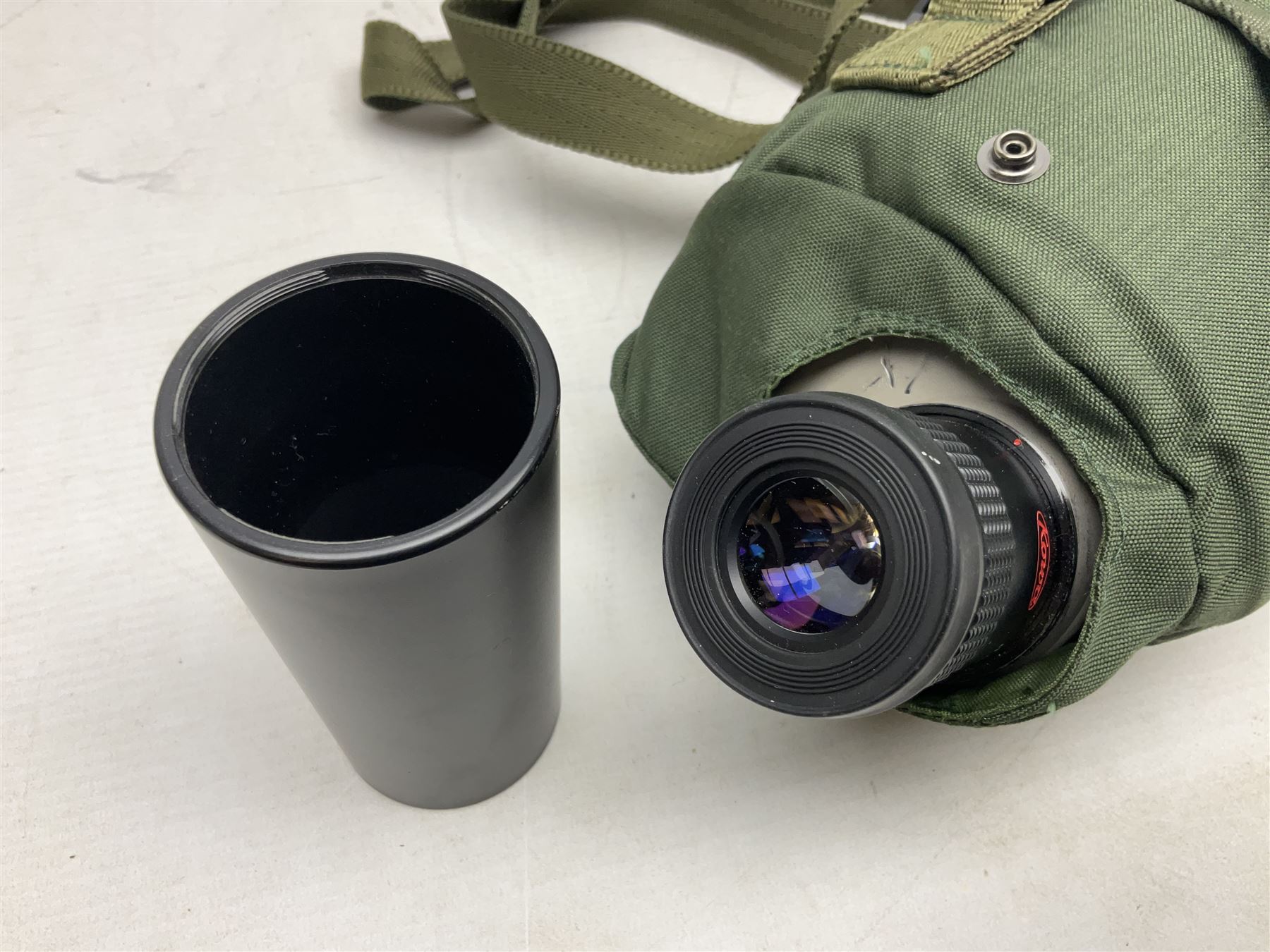 Kowa TSN-821 Spotting Scope, with 32x wide eye lens and canvas cover