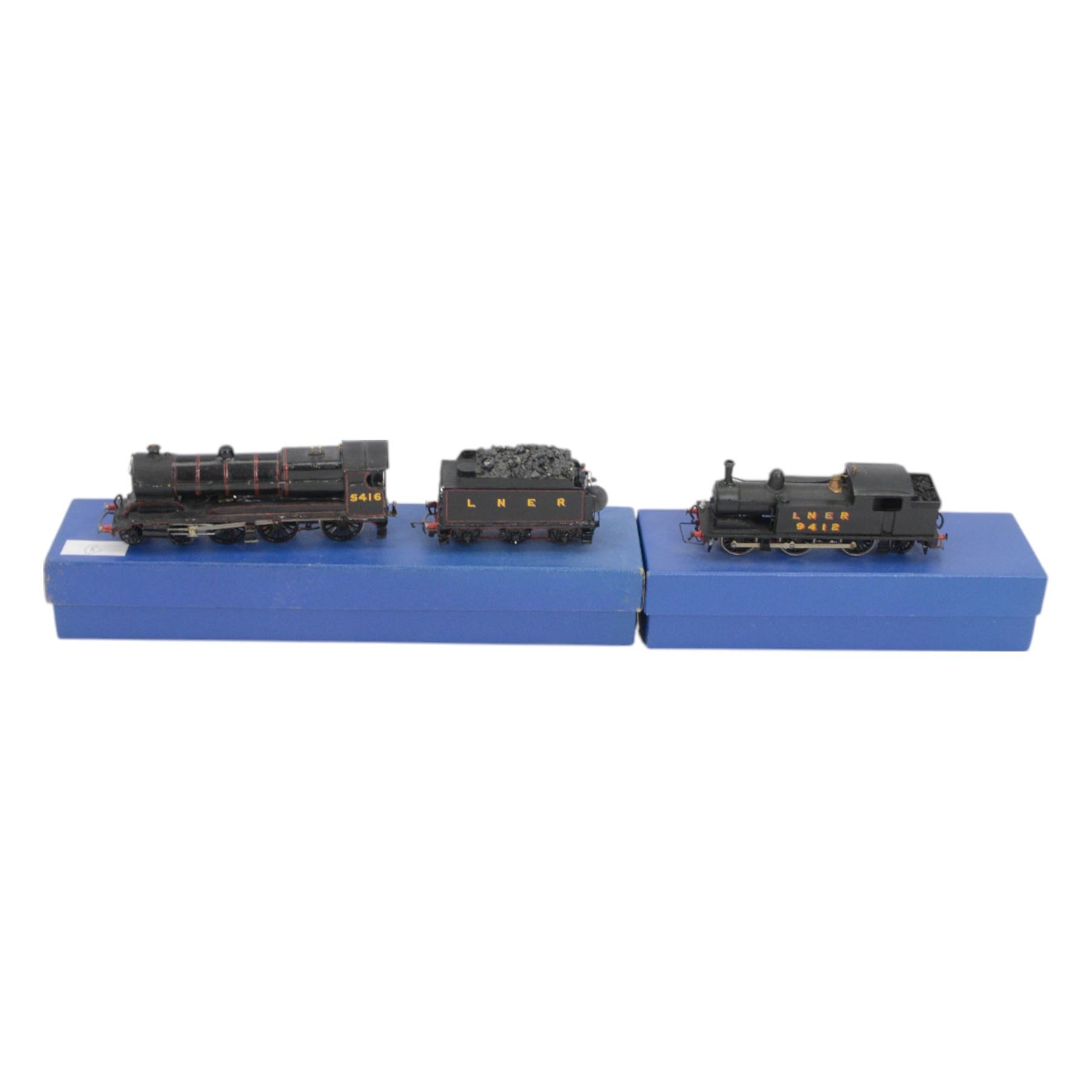 Ten kit built 00 gauge steam locomotives, five examples with tenders