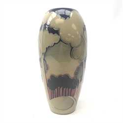  Moorcroft Eventide Winter vase, designed by Vicky Lovatt H19cm   