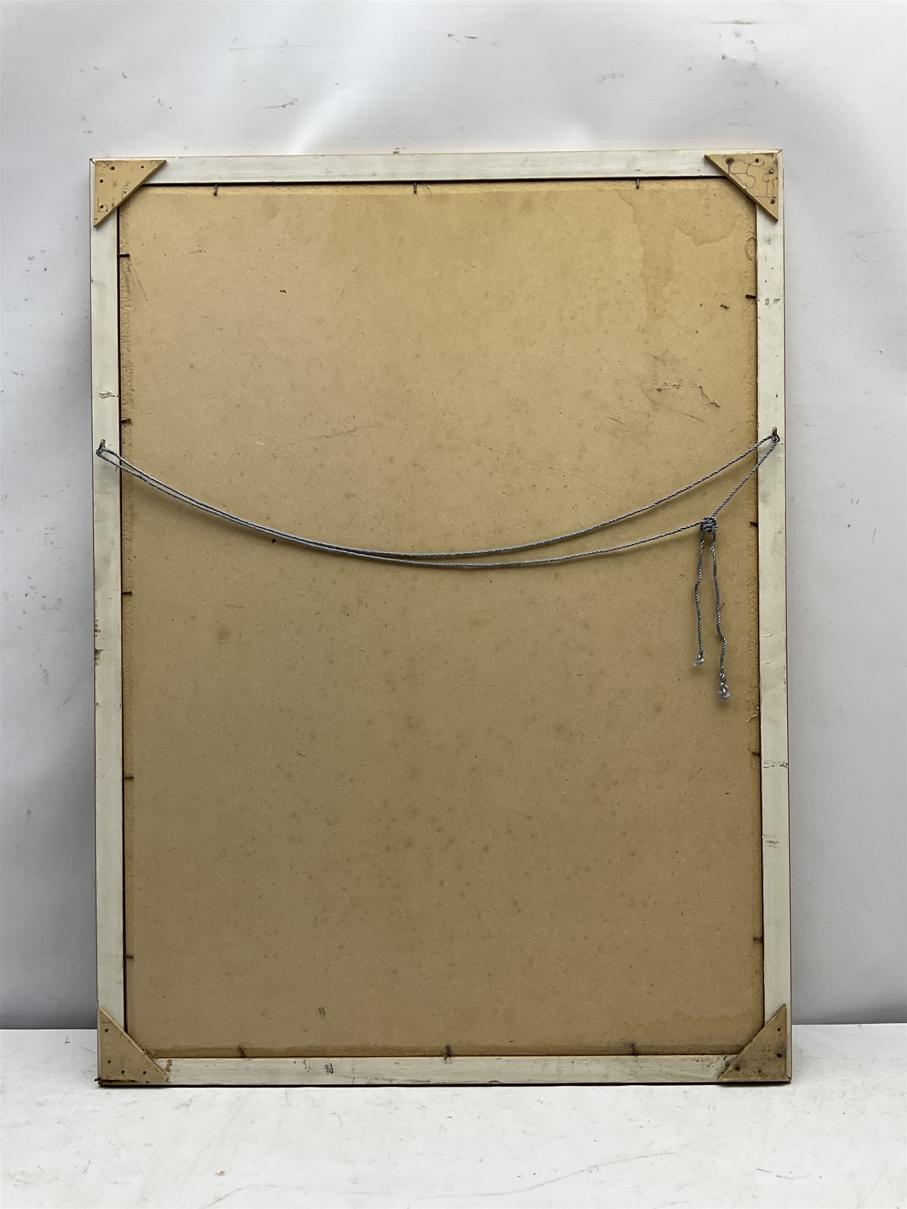 After Fahad MA Al-Hinai (Arabian 20th century): 'The Ghanjah' 'Sambuk' and 'Boom', set three prints of Arabian ships 67cm x 59cm (3)