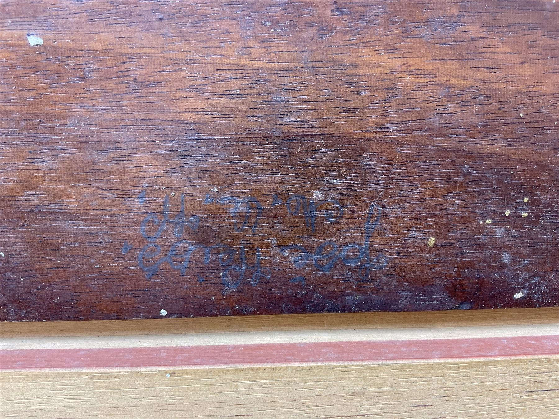 José Weiss (British 1859-1919): Cattle Resting, pair oils on mahogany panel, signed verso 13cm x 23cm (2)