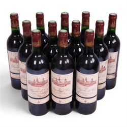 Saint Estephe, 1994  Les Pagodes de Cos, 750ml, 13% vol, twelve bottles 