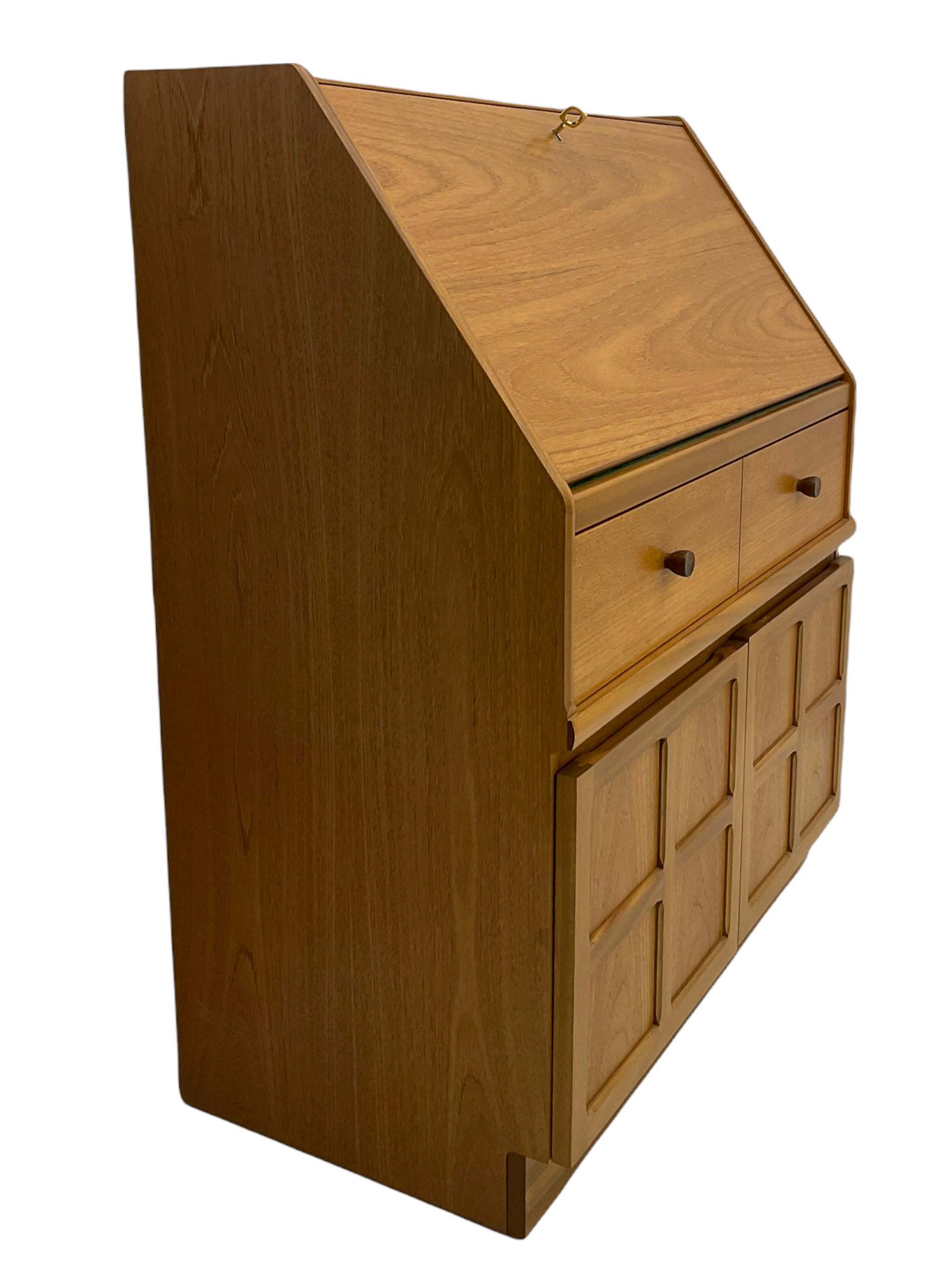 Parker Knoll teak bureau