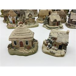 Thirty Lilliput lane, to include Hill Top, Bottle Oven, April Cottage, Thimble Cottage, Honeysuckle III, Gullivers Pantry etc