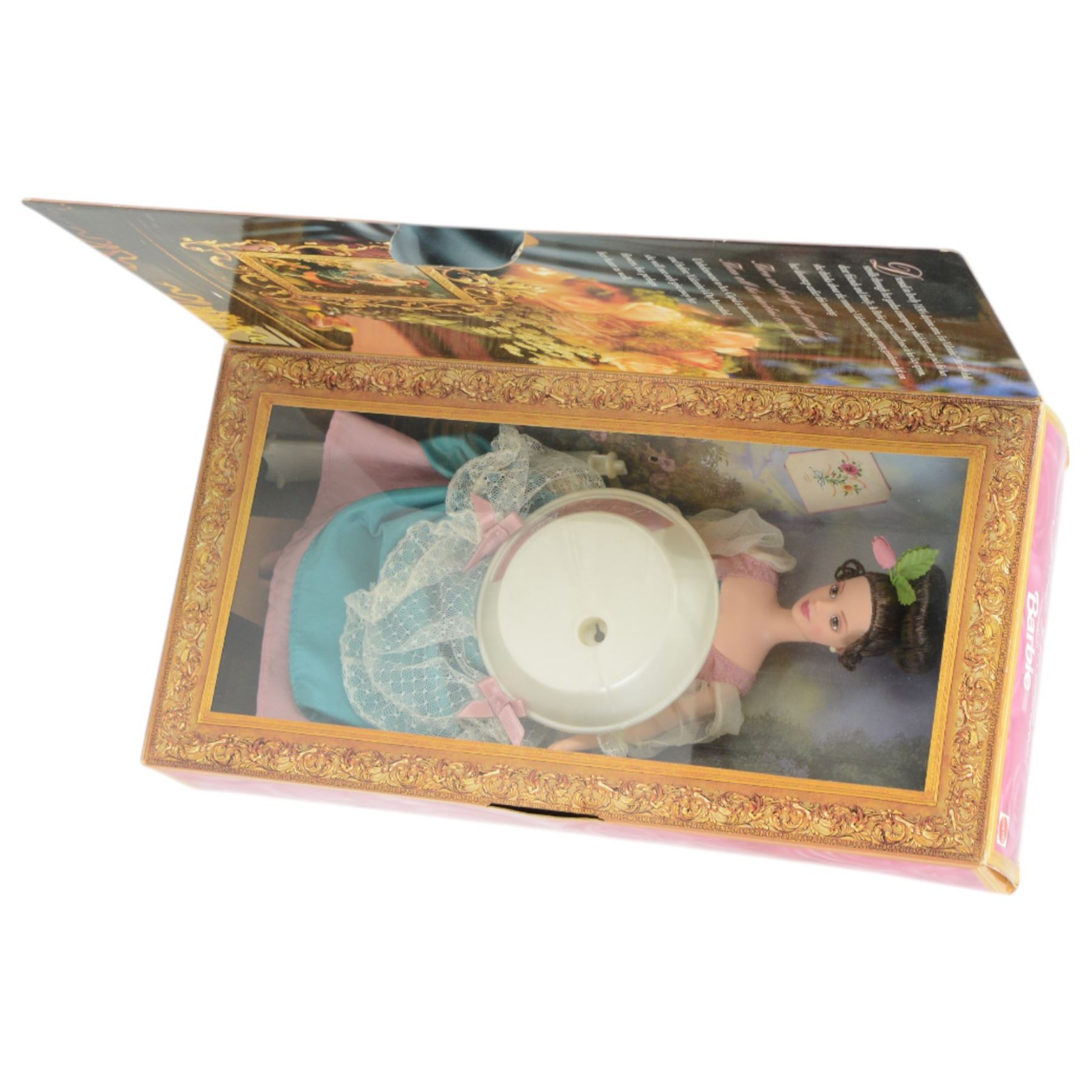 Seven Mattel Collector's Edition Barbie dolls, including Great Eras Victorian Lady, Great Eras Elizabethan Queen, Great Eras Medieval Barbie, Victorian Ice Skater, Avon Mrs PFE Albee Barbie, Hallmark Special Edition Fair Valentine, Secret of the Three Tearpdrops, five boxed