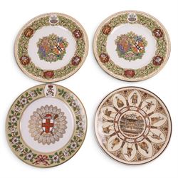 Collectors plates, including Royal Copenhagen plates, Mulberry Hall, Minton etc