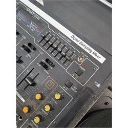 Electrovision mixer and a Pro 150 turntable, in large hardcase
