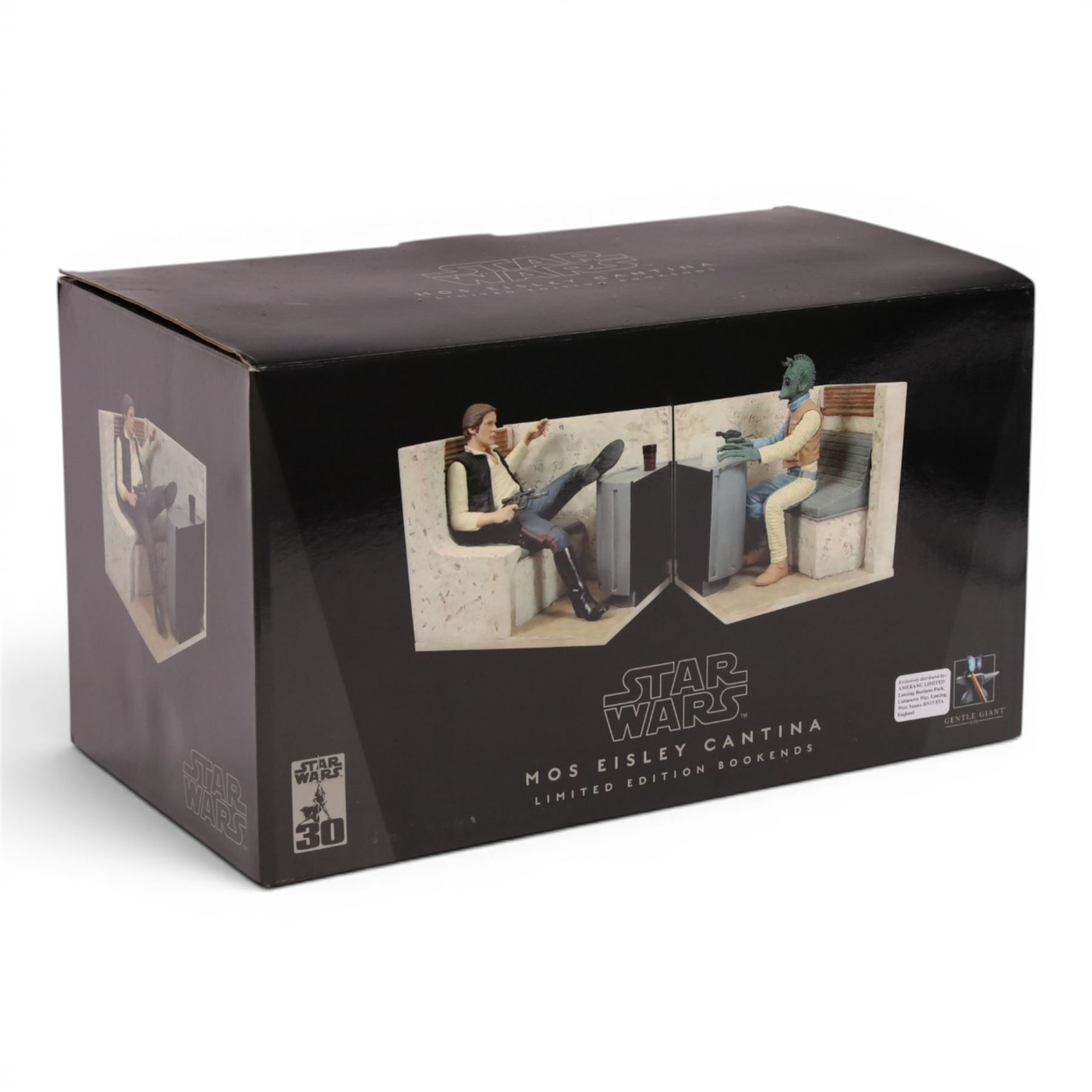 Gentle Giant pair of limited edition Star Wars Mos Eisley Cantina bookends, no. 8129, limited edition no. 1244/3500, boxed