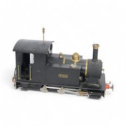 Roundhouse Gauge 1 remote controlled 0-6-0 tank locomotive 'Tich', in black livery 
