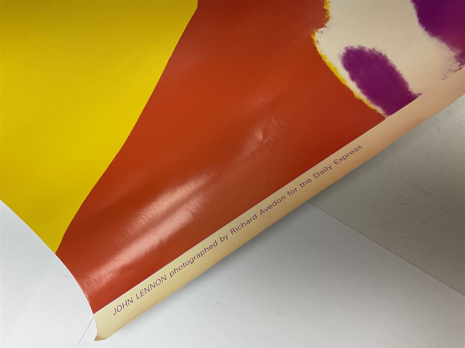 Set of 4 limited edition prints of the Beatles, by Richard Avedon for the Daily Express, H68 W48cm