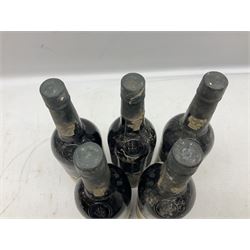 Taylor's, 1977, vintage port, 75cl, 21% vol, five bottles 