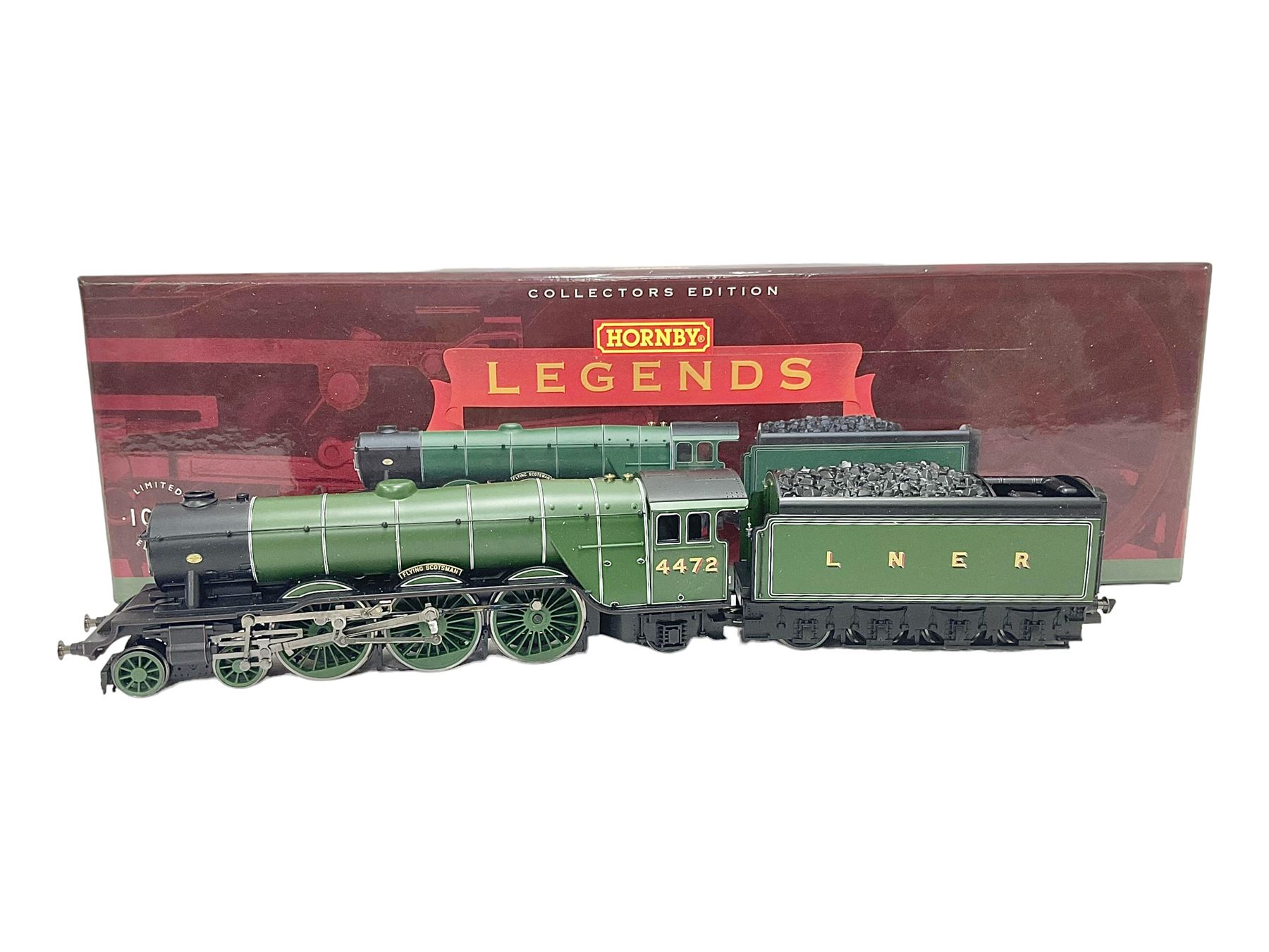 Hornby ‘00’ gauge - Limited Edition Hornby Legends Series no.989/1000 Class A1 LNER 4-6-2 ‘Flying Scotsman’ no.4472 in green; in original box with certificate of authenticity 
