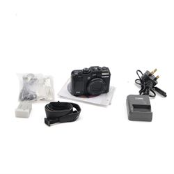 Canon PowerShot G12 digital camera serial no. 293053002775, boxed with charger, software a...
