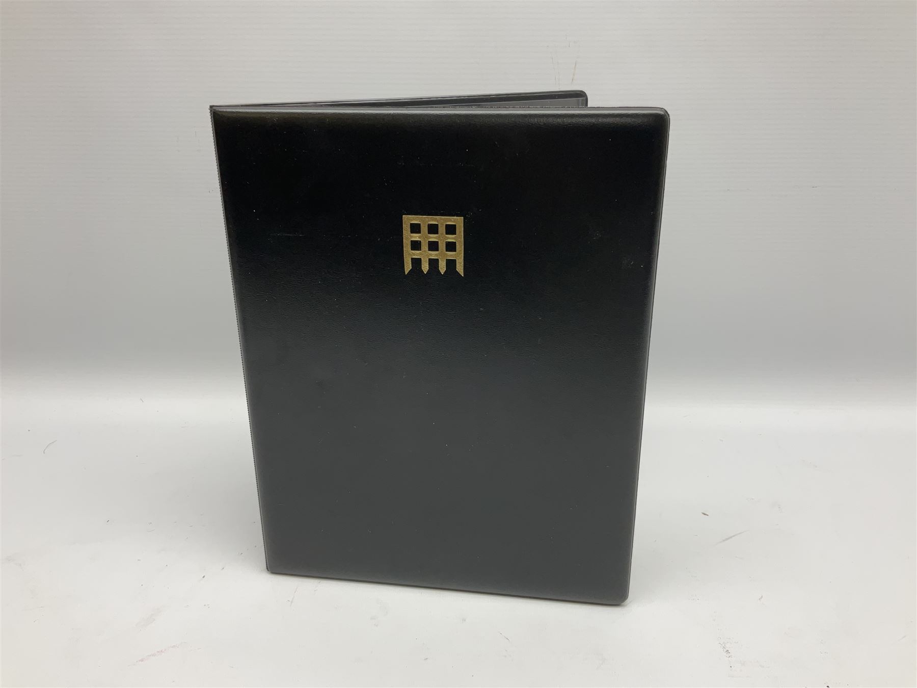 Queen Victoria 'VR Official' penny black, housed in a Westminster folder