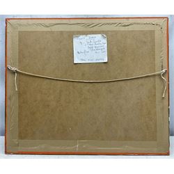 Jack Burton (Bridlington 1909-2004): 'Filey Beach', watercolour signed, titled verso 23cm x 33cm; Michael Major (British 20th Century): Scarborough Lighthouse, watercolour signed 22cm x 35cm (2)