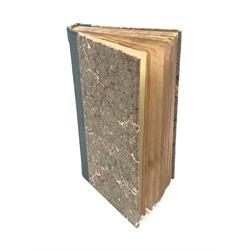  Gay J: The Fables of Mr John Gay, Complete in Two Parts, with Cuts by T Bewick of Newcastle, 1811 T Wilson Ousegate York, rebound with leather spine, marbled paper covered boards and new end papers, 1vol  