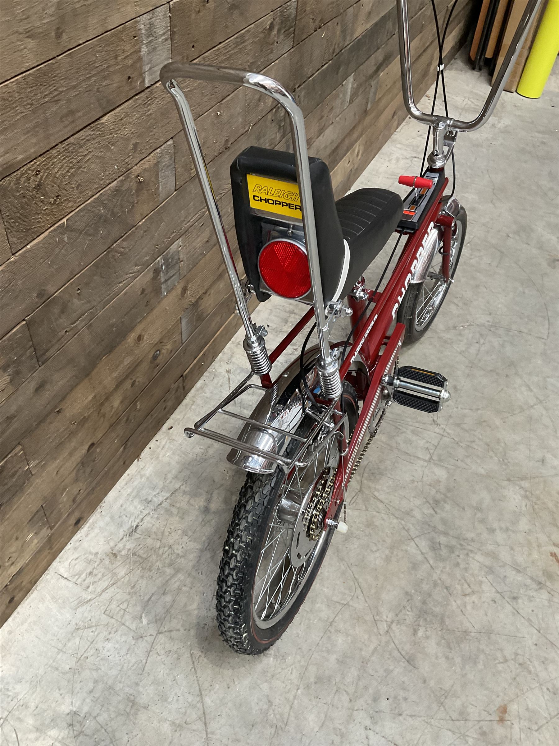 Raleigh Chopper Mk2 Arrow Wedge bicycle, fully restored and rechromed