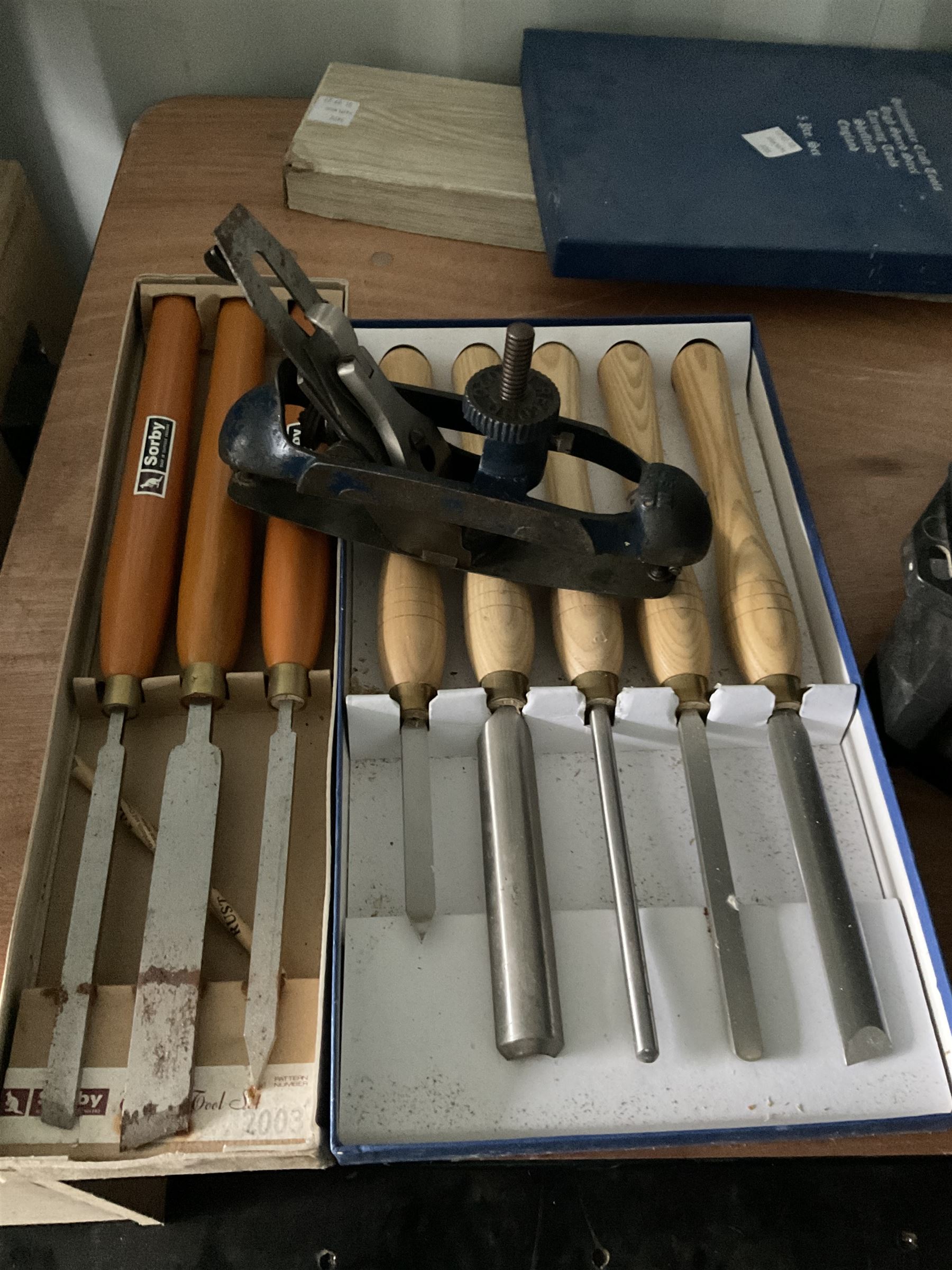 Ryobi router table with router, dewalt biscuit joiner with biscuits, joiners books, clamps etc  - THIS LOT IS TO BE COLLECTED BY APPOINTMENT FROM DUGGLEBY STORAGE, GREAT HILL, EASTFIELD, SCARBOROUGH, YO11 3TX