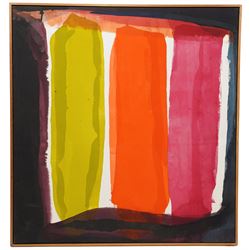 Gillian Ross Kelsey (British 1935-2025): 'XXL Three Kings', acrylic on canvas unsigned 165cm x 156cm