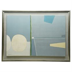 Druie Bowett (British 1924-1998): 'White Sate', oil on canvas signed and dated '82, titled verso 63cm x 91cm
Provenance: consigned by the artist's son