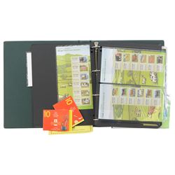 Queen Elizabeth II mint decimal stamps, face value of usable postage approximately 560 GBP