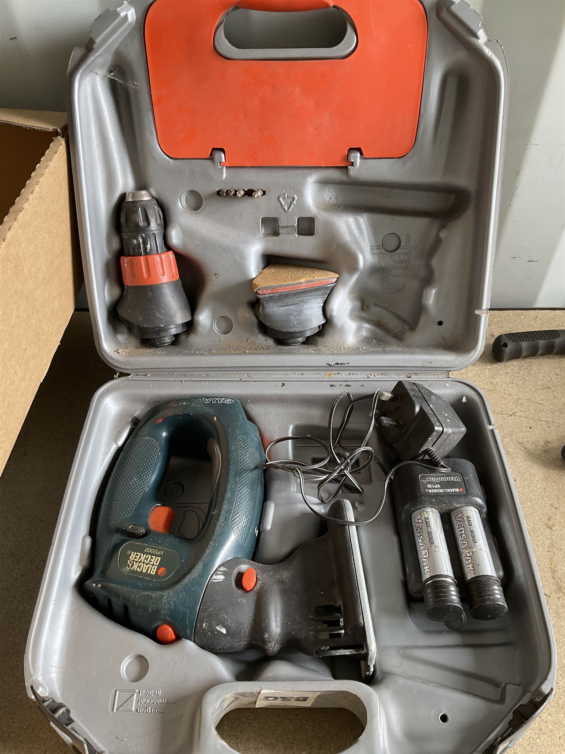 Black and Decker multi tool, spanners, oiler, Ryobi drill - THIS LOT IS TO BE COLLECTED BY APPOINTMENT FROM DUGGLEBY STORAGE, GREAT HILL, EASTFIELD, SCARBOROUGH, YO11 3TX