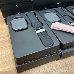 Twenty seven Smart watches Fitness Tracker with with Health Tracking and Heart Rate Sleep Monitor, 1.69 Full Touch Screen IP67 Waterproof Activity Tracker with Pedometer for Android and iOS - THIS LOT IS TO BE COLLECTED BY APPOINTMENT FROM DUGGLEBY STORAGE, GREAT HILL, EASTFIELD, SCARBOROUGH, YO11 3TX