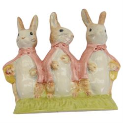 Collection of Royal Albert and similar Beatrix Potter figures, including Cottontail, Tommy Brock, John Joiner etc 