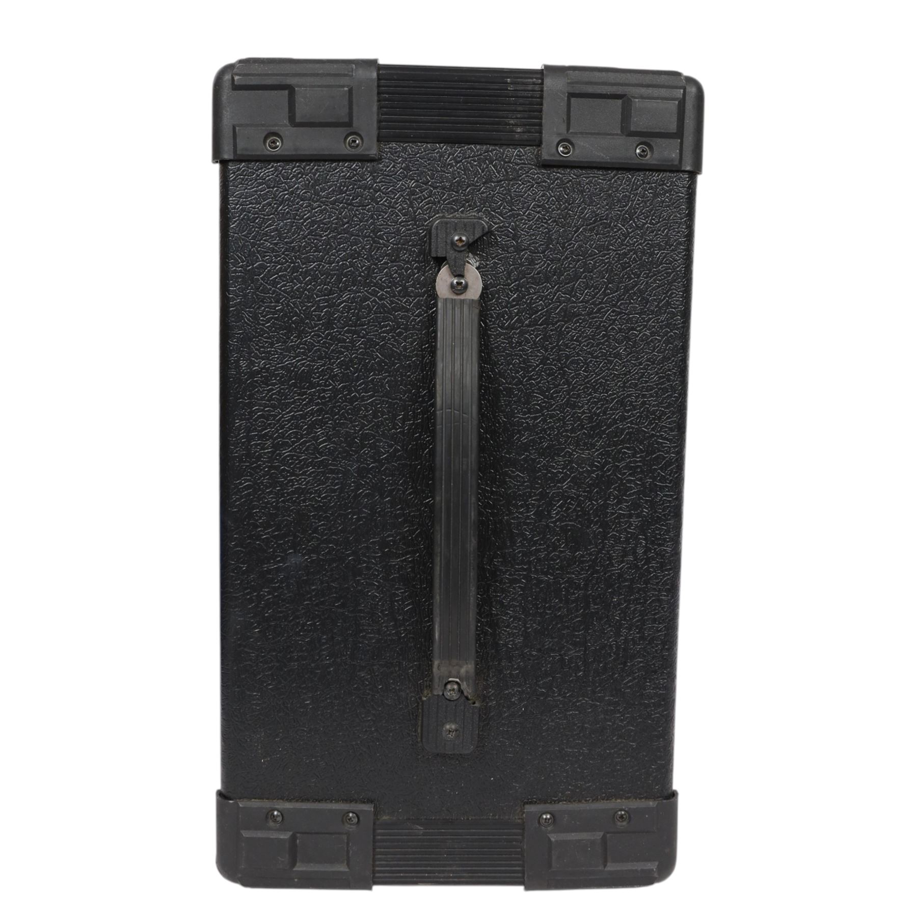 Nine Watkins WEM Song Bird Accordion amplifiers and speakers, including three Silver Songbird Full Range speakers, two Song Bird 200 amplifiers, two WEM amplifier heads and two Song Bird 200 speakers, largest H50cm 